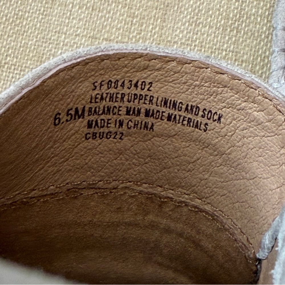 Sofft Cream/Egg Leather Slip On Mule Sneakers - Picture 9 of 11